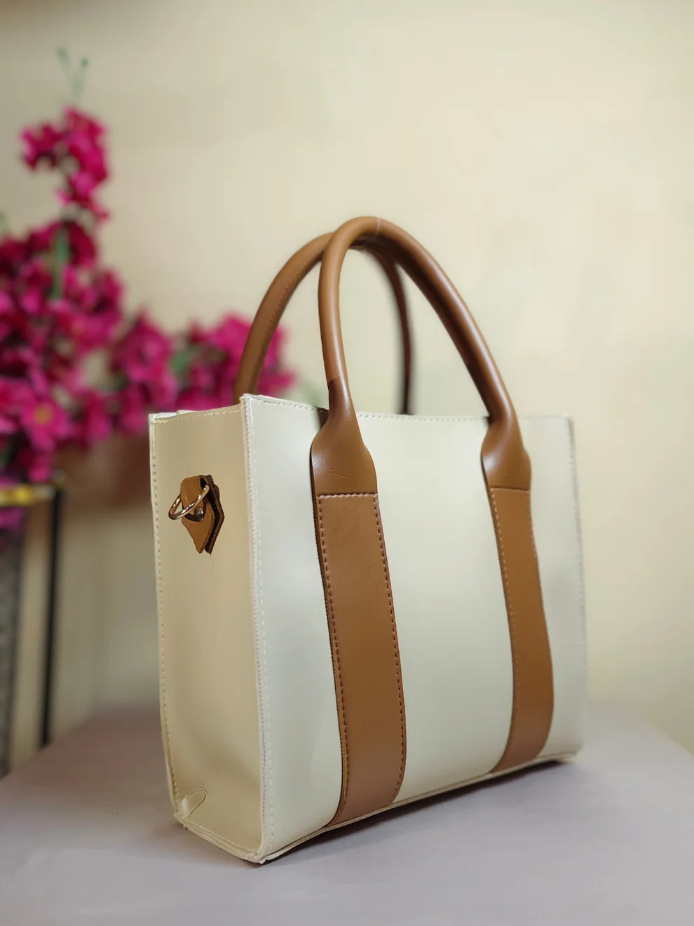 The Elara ToteBag- Beige