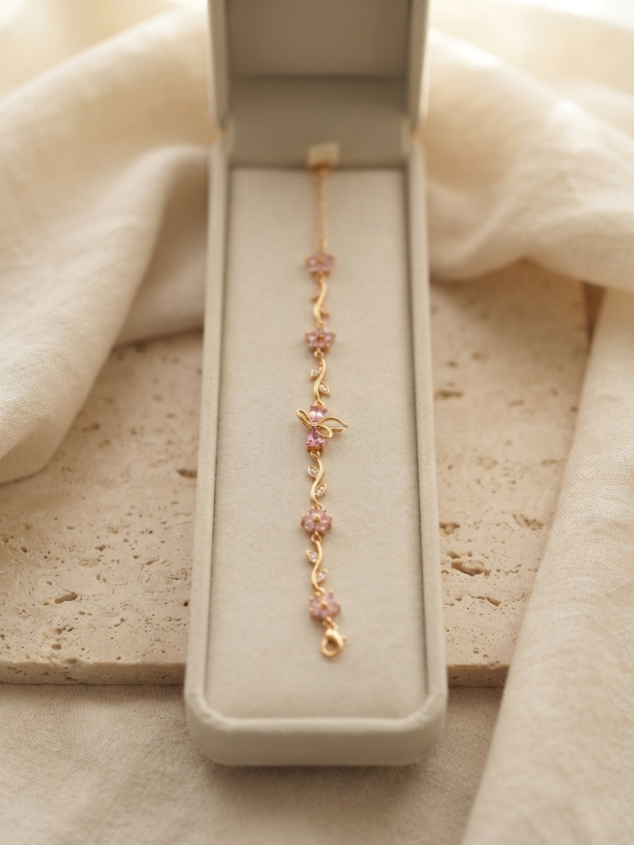 Bow Bracelet - Golden Base🎀