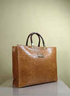 Serenova Handbag- Brown