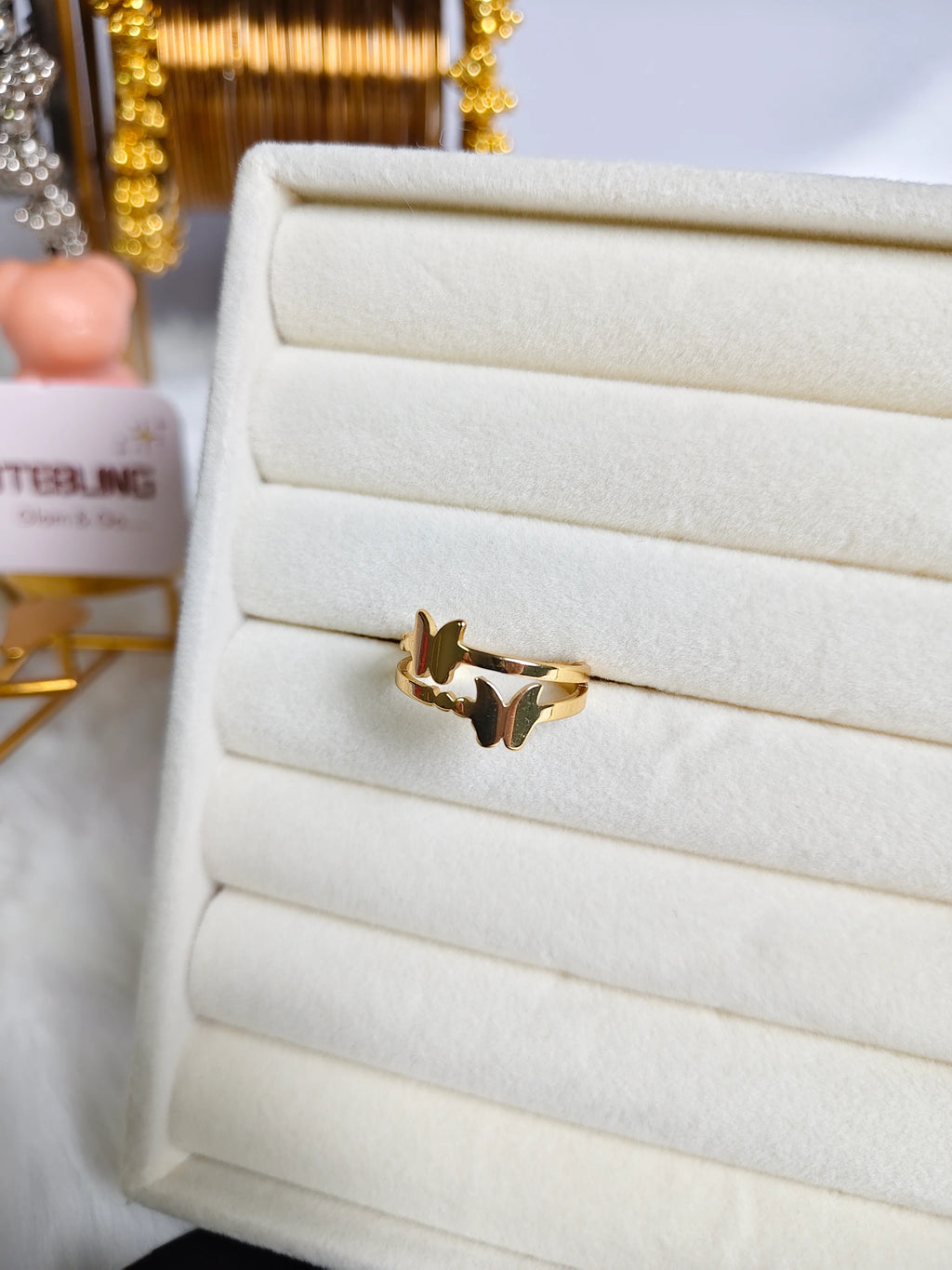 Butterfly Stainless Steel Ring✨