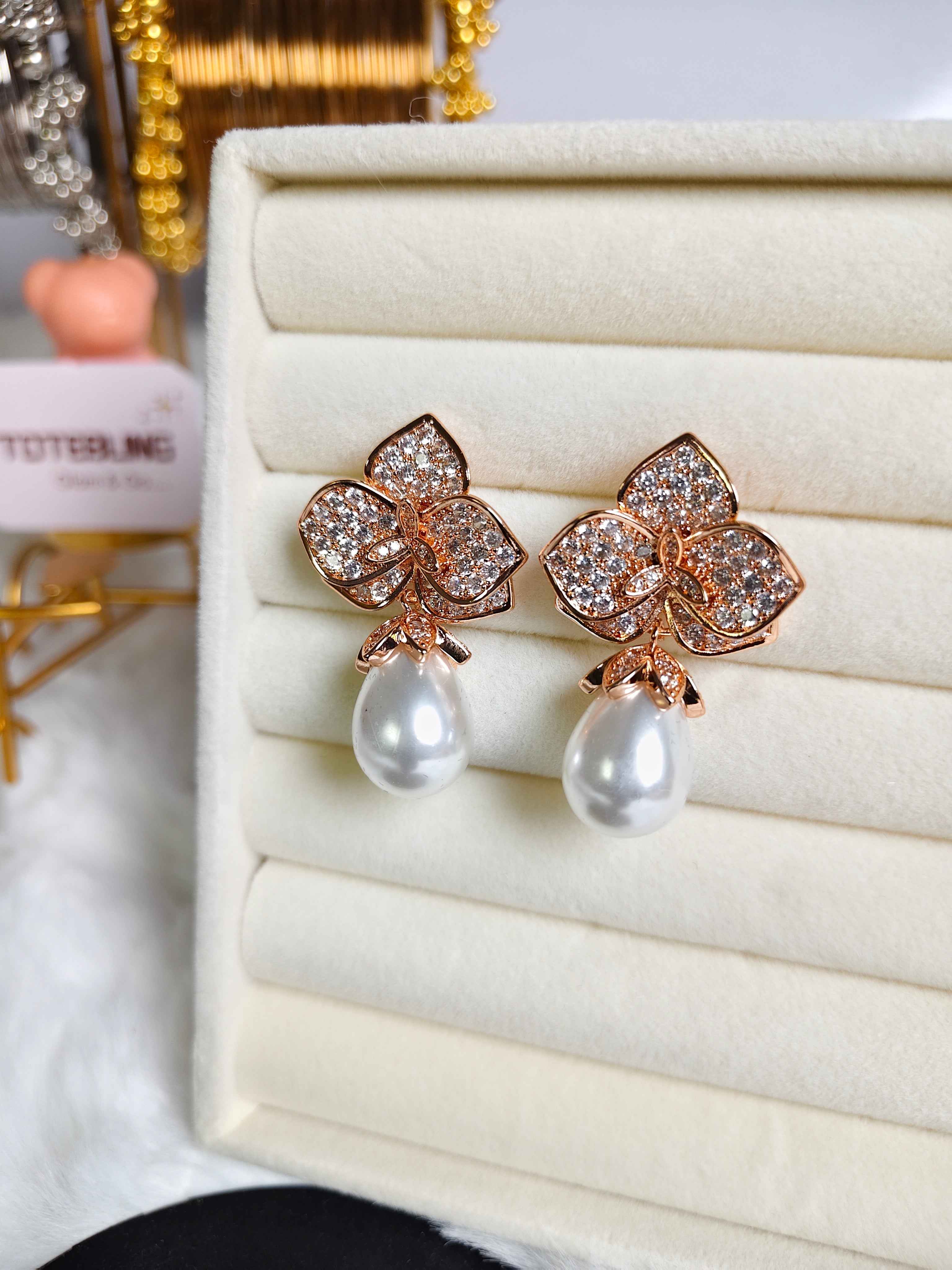 Premium Pearl Drop Earing✨