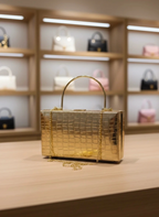 Pebble Clutch-Golden