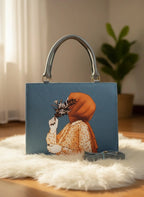 Veil & Bloom Handbag- Grey