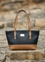 Urban Elegance Tote- Black