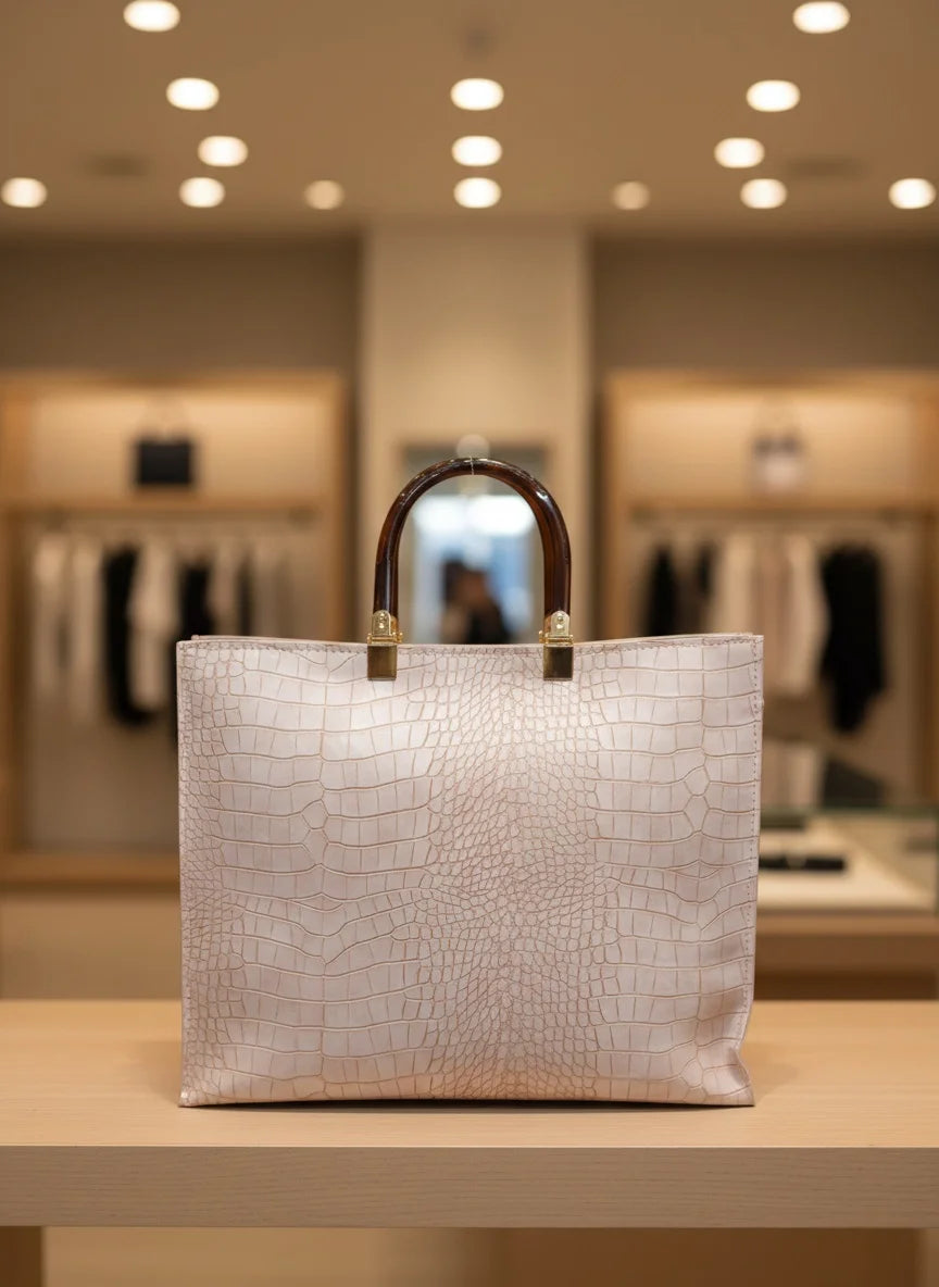 Serenova Handbag-Pink