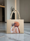 Veil & Bloom Handbag- Beige