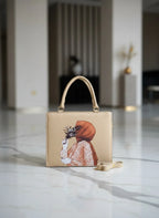 Veil & Bloom Handbag- Beige