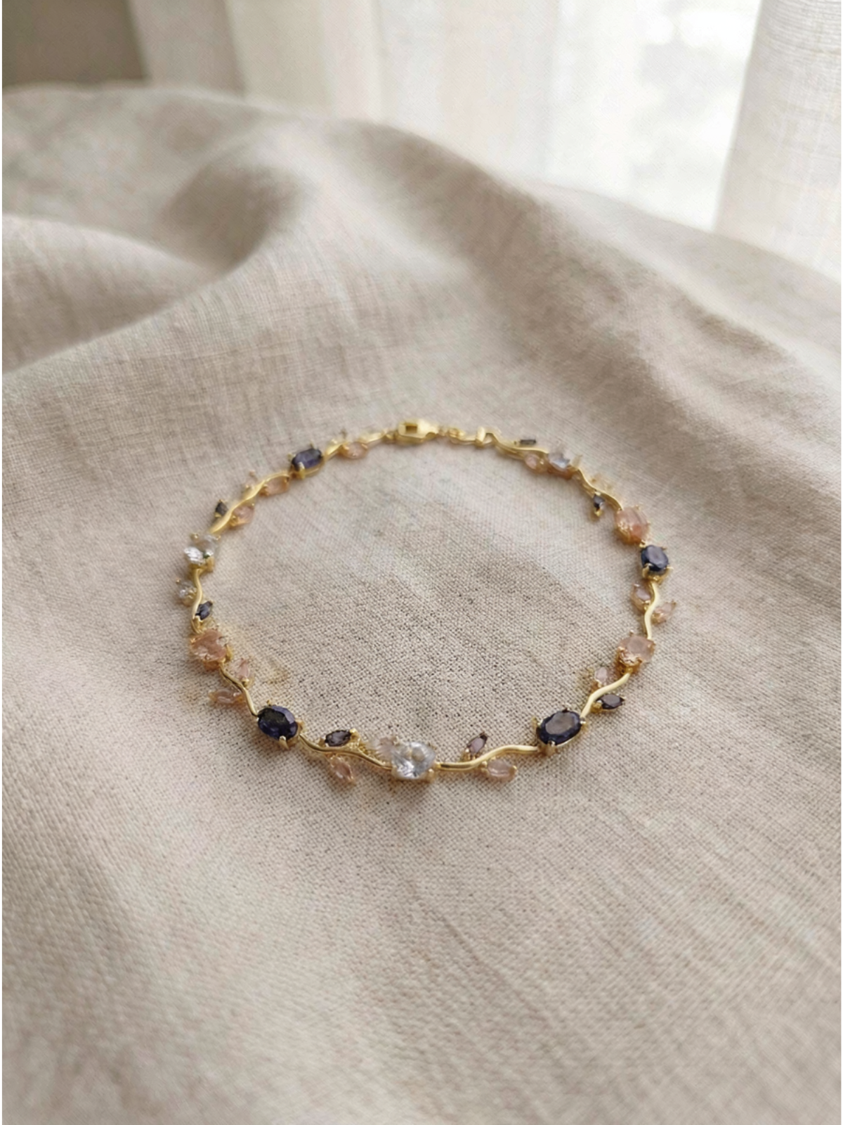 Tulip Bracelets with Gold Base✨