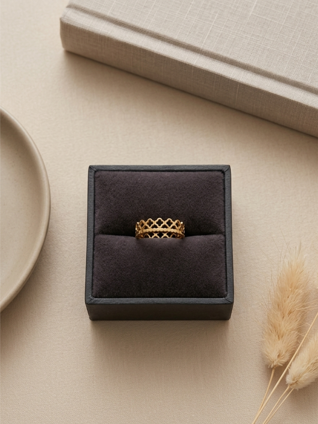 Crown Stainless Steel Ring✨