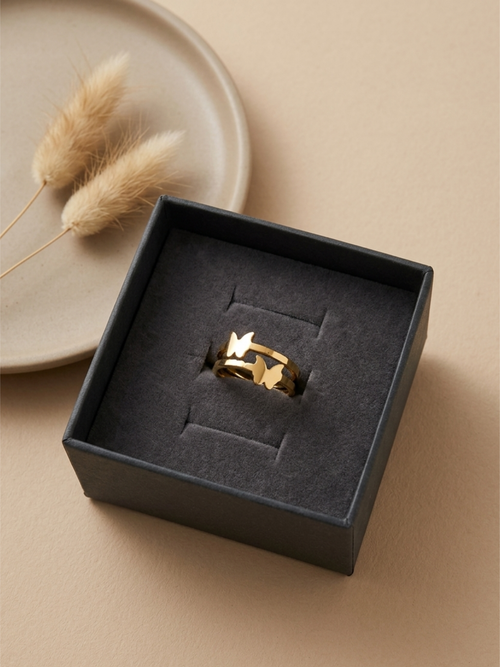 Butterfly Stainless Steel Ring✨