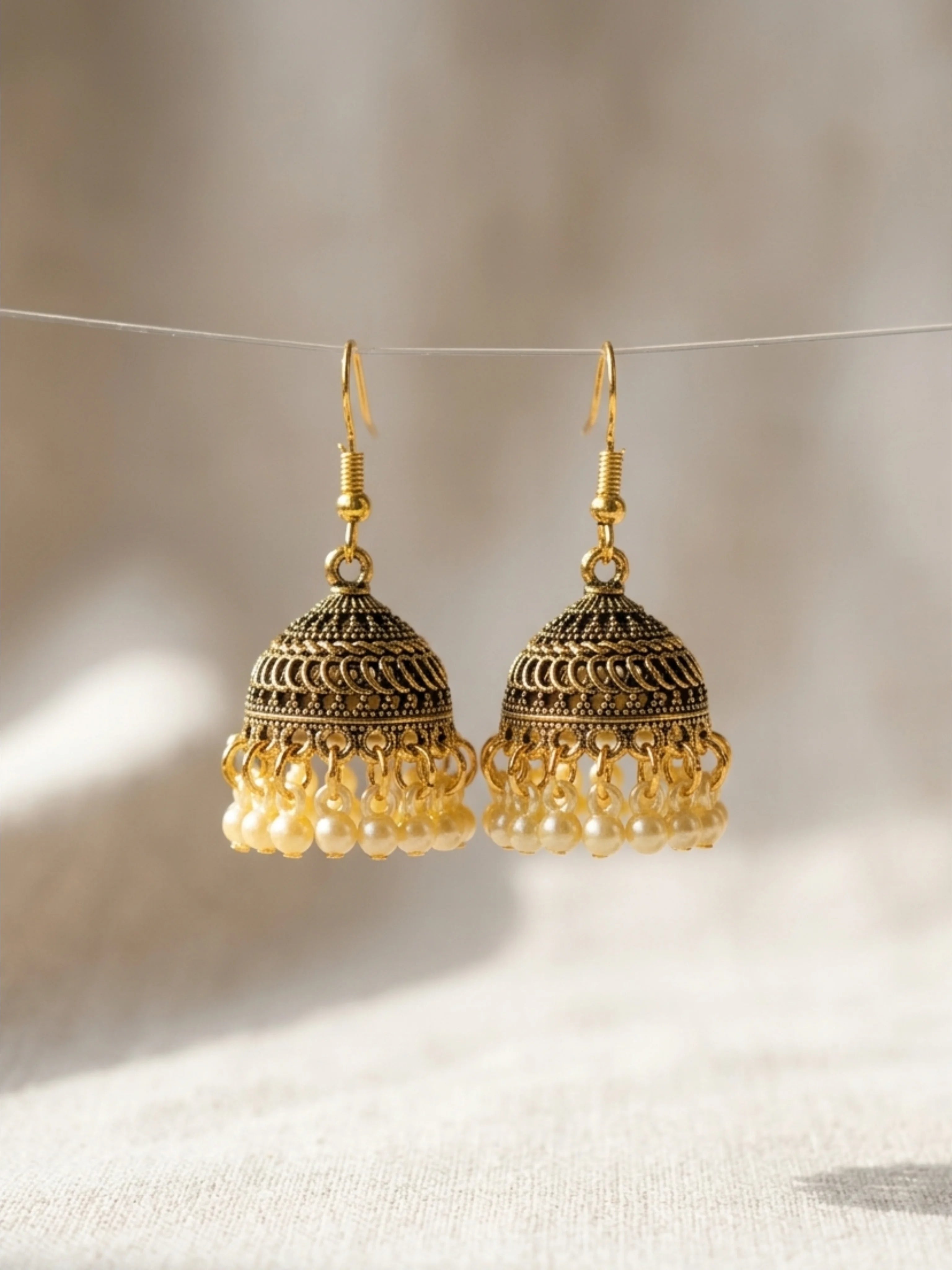 Golden Jhumki✨