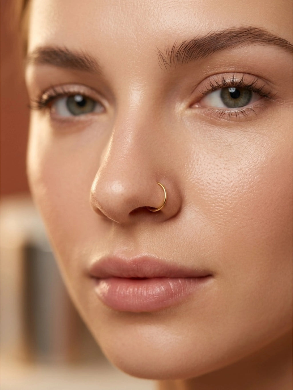 Hania Amir Inspired Nosering- Gold ✨