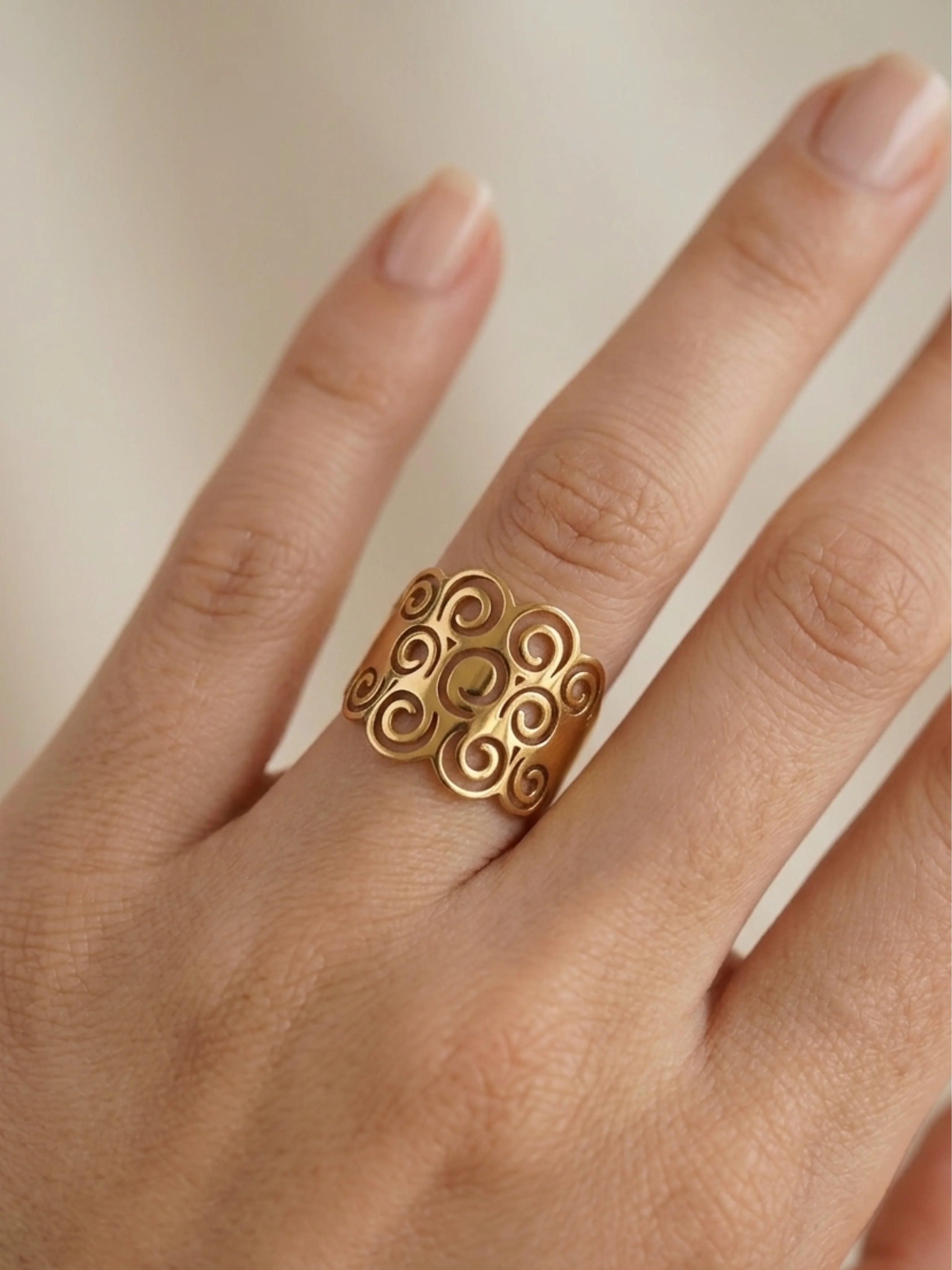 Stainless Steel Ring✨