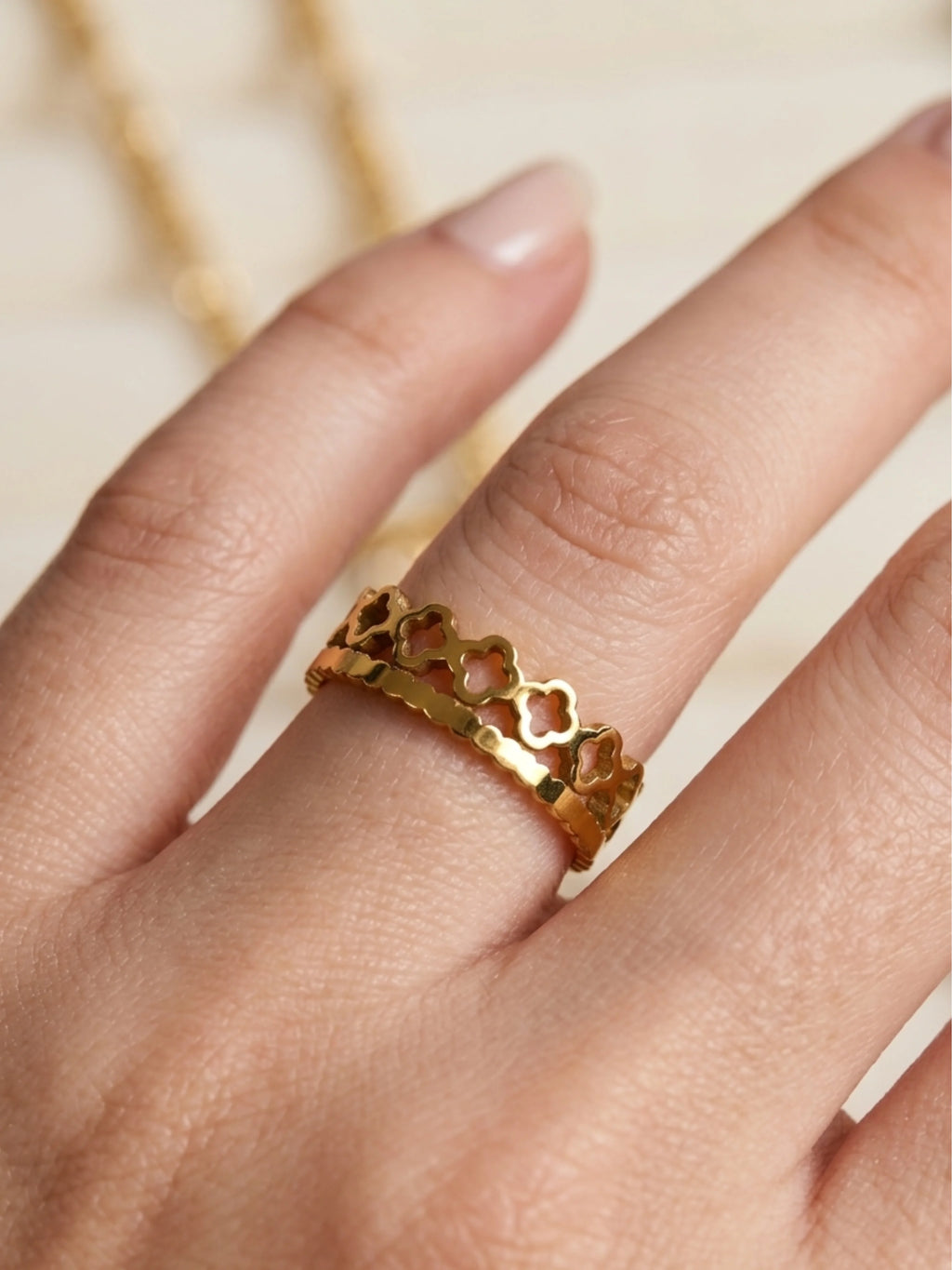 Crown Stainless Steel Ring✨