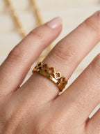 Crown Stainless Steel Ring✨