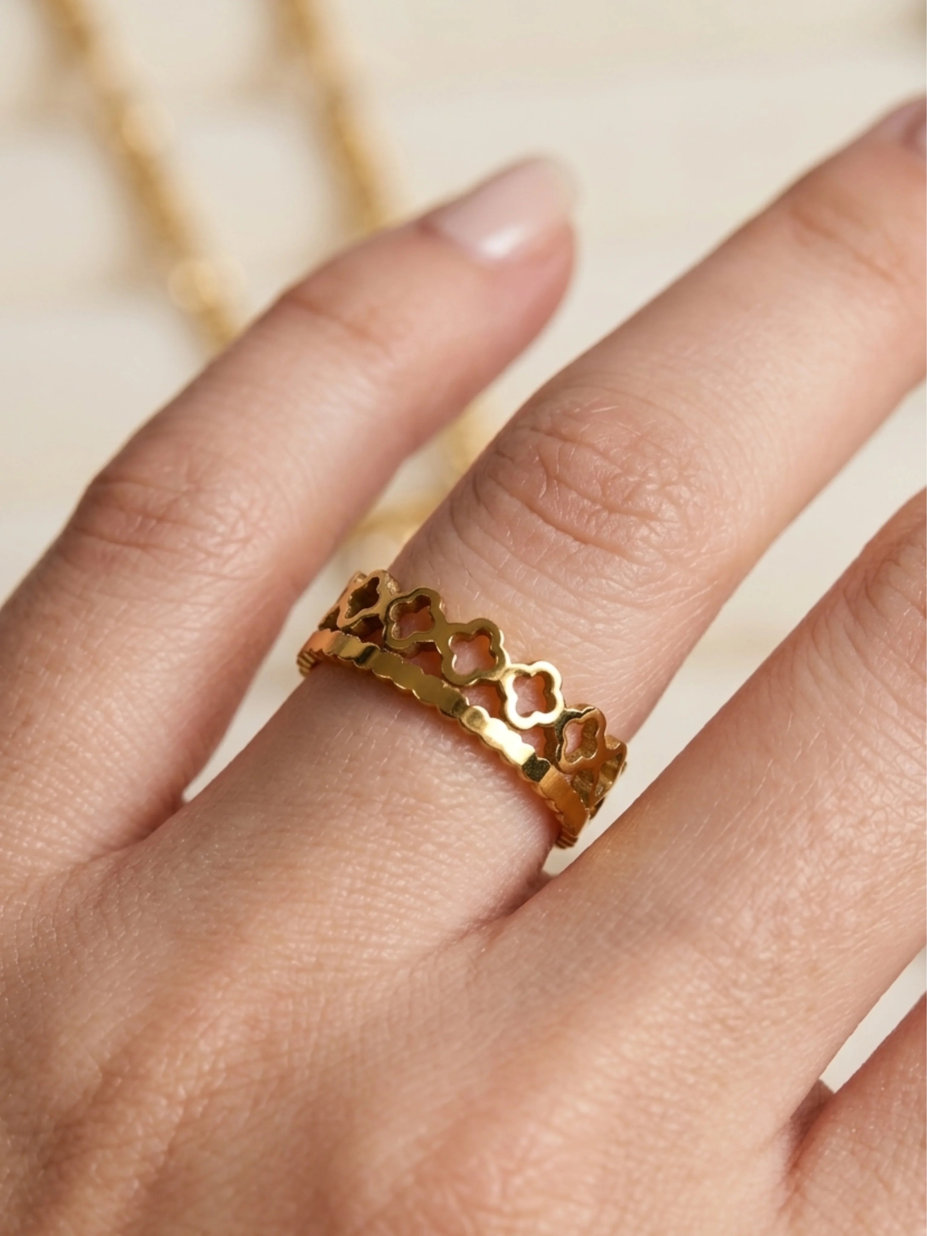 Crown Stainless Steel Ring✨