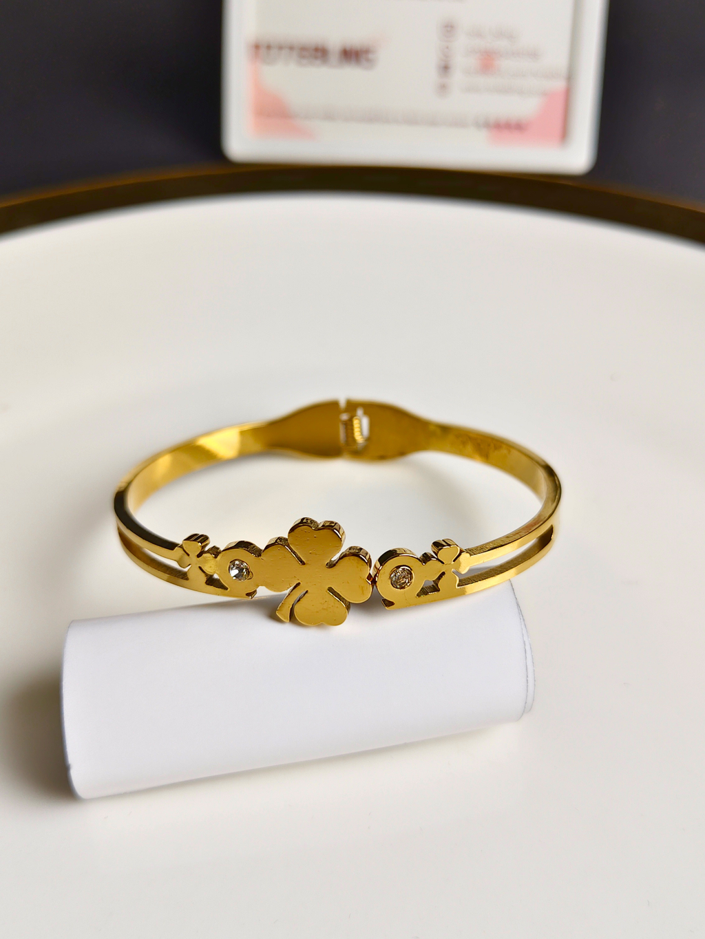Floral Gold Handcuff✨