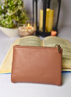 Soft Fern mini wallet - Dust pink