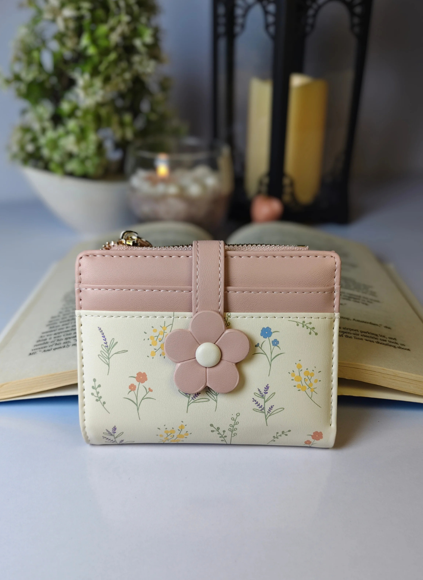 Flora Candy mini wallet - Pink