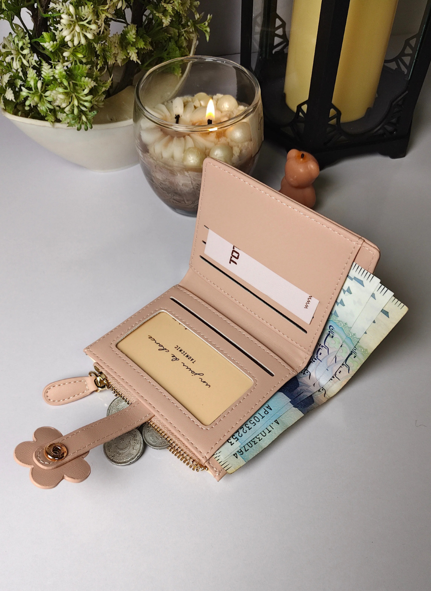 Flora Candy mini wallet - Pink