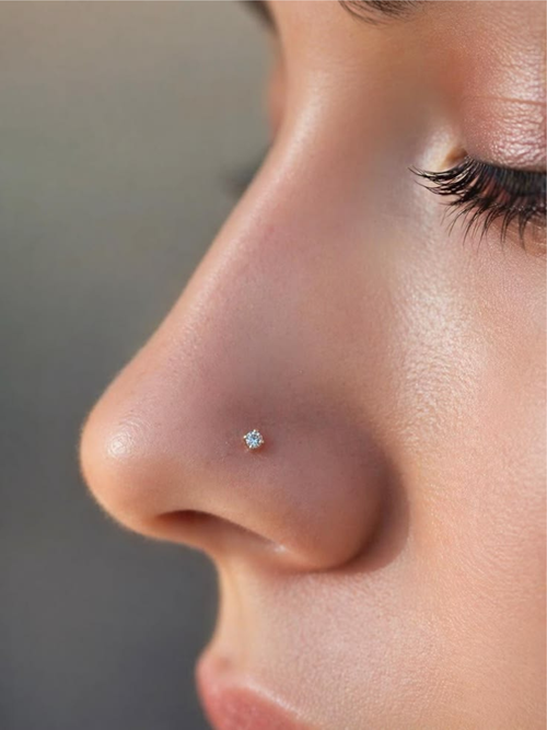 Titanium Stone Nosepin & Stud✨