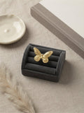 Stainless Steel Butterfly Ring