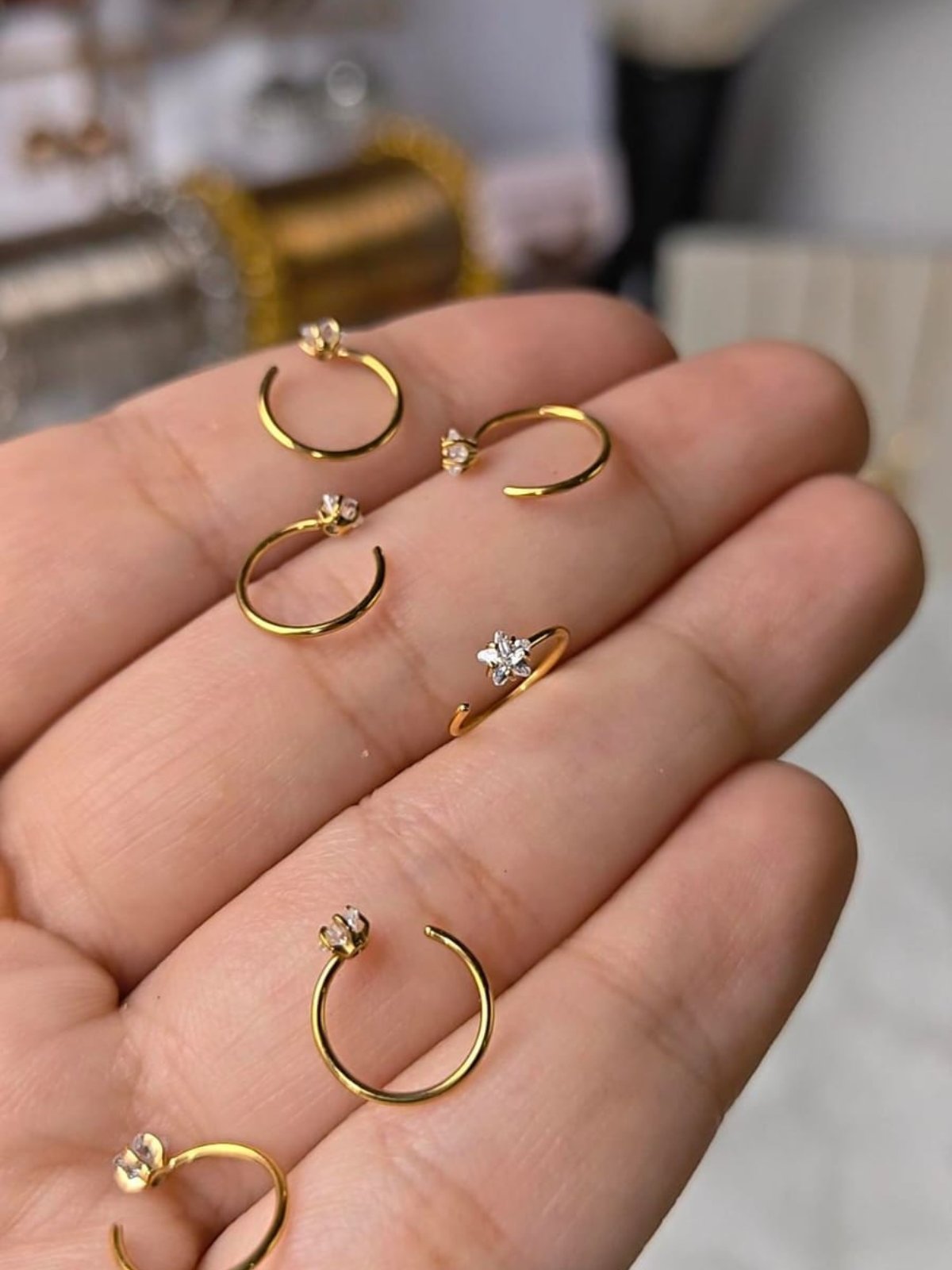 Star Nosering- pierced & Non-pierced✨