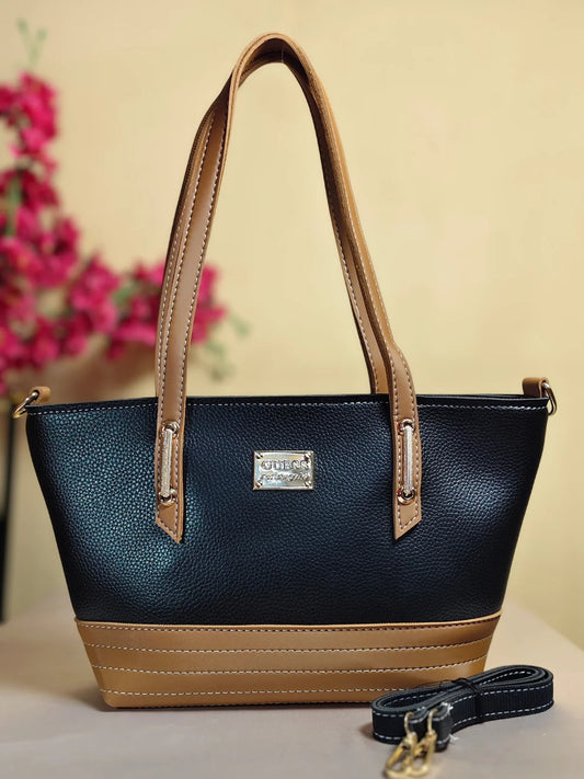 Urban Elegance Tote- Black