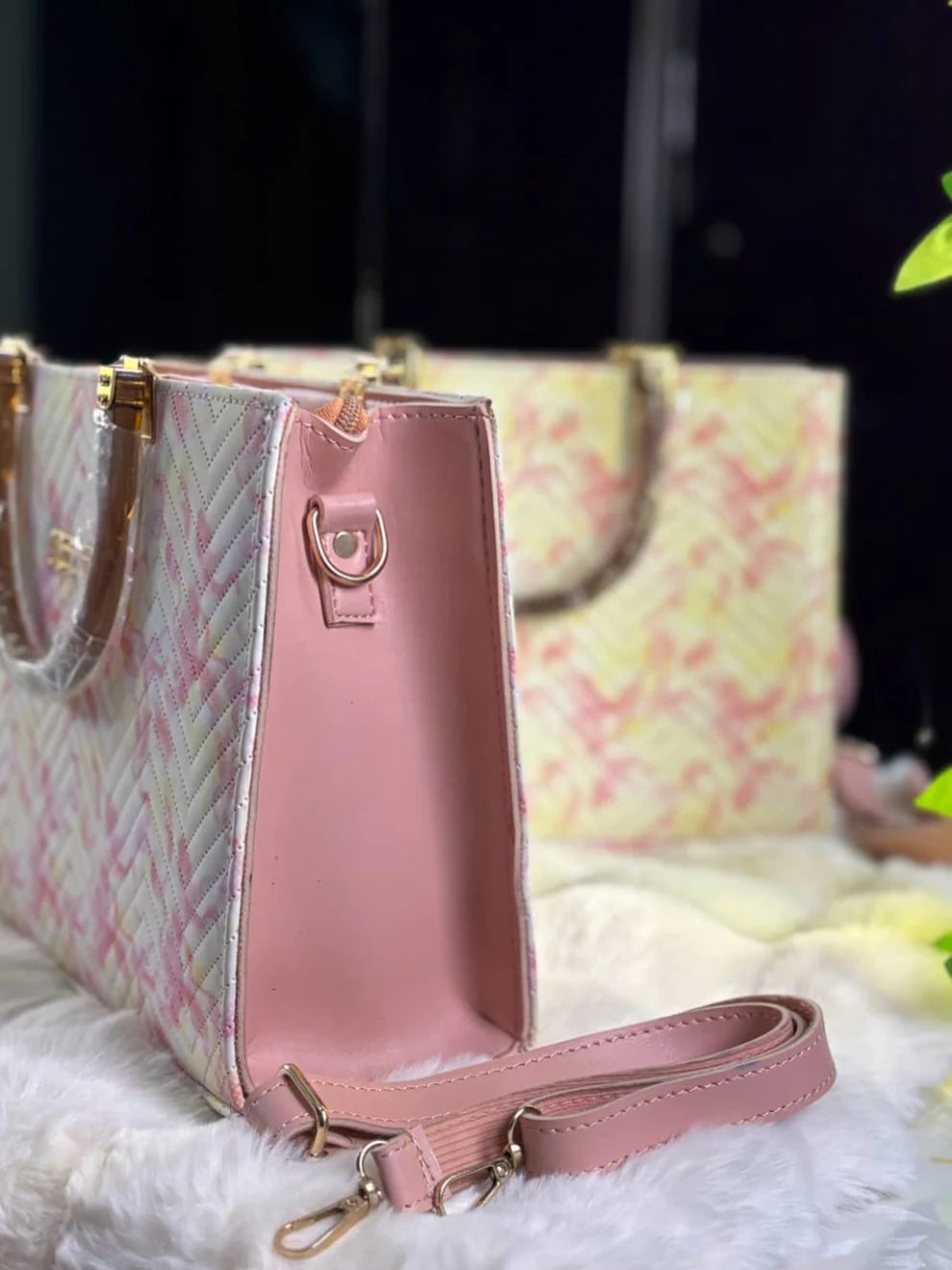 Petal Drift Handbag- Pink